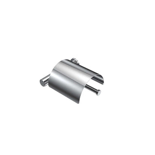 Parisi Envy Toilet Roll Holder with Cover 140 x 125 - Chrome - PP.RHC