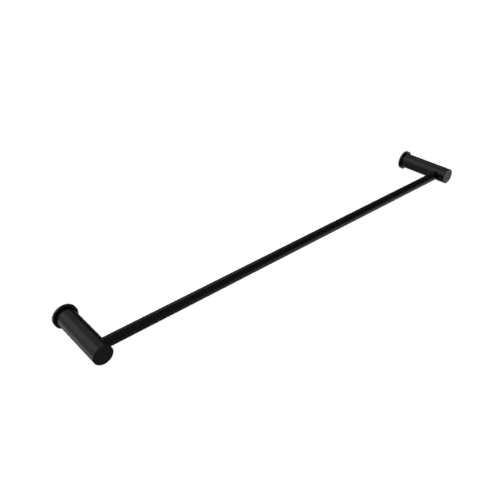 Parisi Envy Single Towel Rail 600mm 600 x 79 x 28 - Matt Black - PP.TR60.02