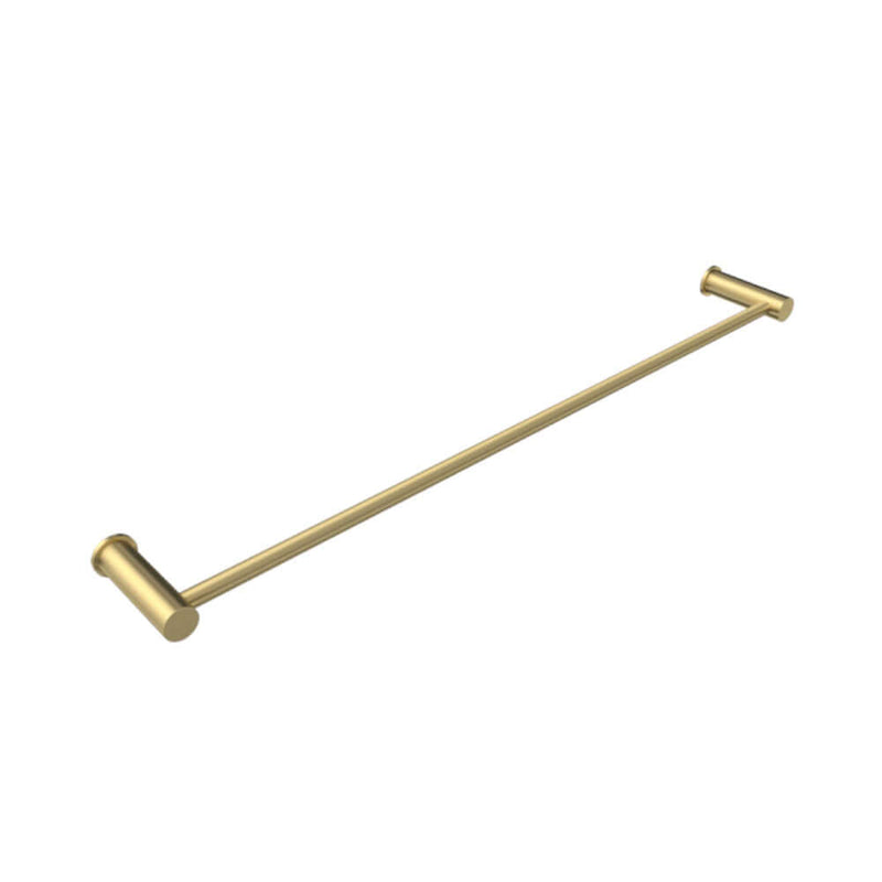 Parisi Envy Single Towel Rail 600mm 600 x 79 x 28 - Brushed Brass