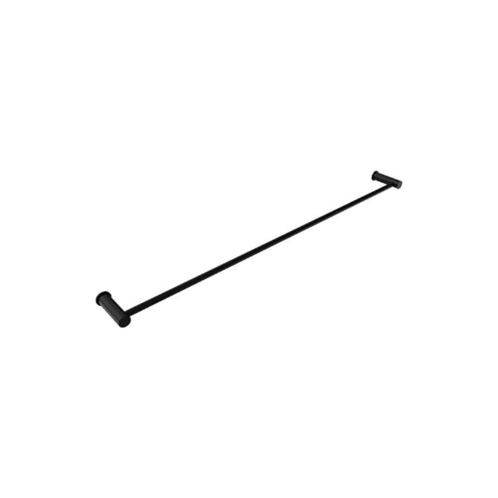 Parisi Envy Single Towel Rail 800mm 800 x 79 - Matt Black - PP.TR80.02