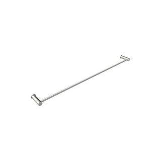 Parisi Envy Single Towel Rail 800mm 800 x 79 - Brushed Nickel - PP.TR80.41