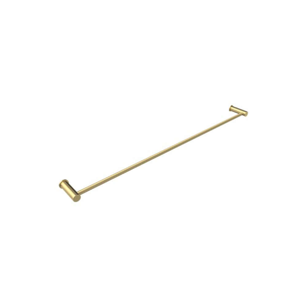 Parisi Envy Single Towel Rail 800mm 800 x 79 - Brushed Brass - PP.TR80.46