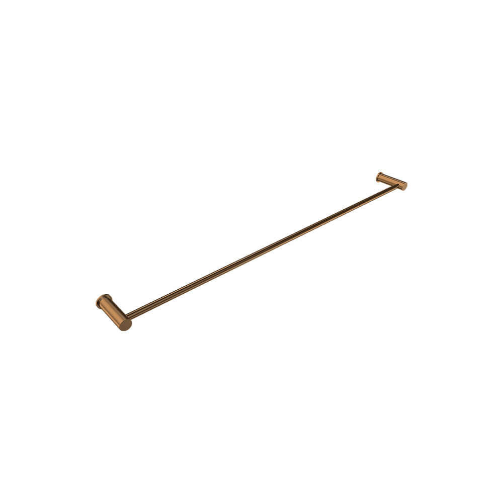 Parisi Envy Single Towel Rail 800mm 800 x 79 - Matt Bronze - PP.TR80.48