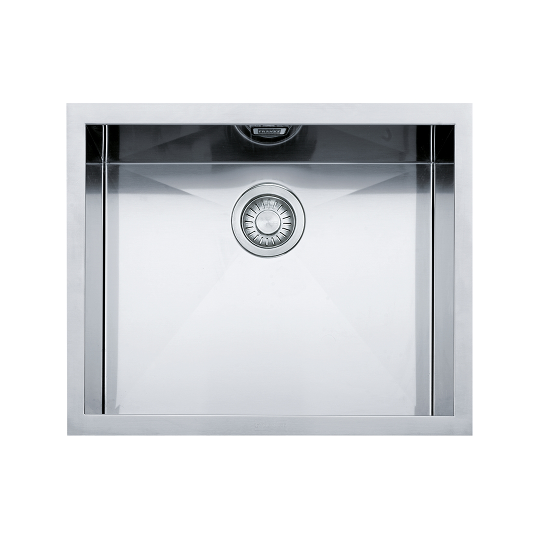 Franke Planar 580 Stainless Steel Topmount/Flushmount Laundry Tub with Overflow - PPX210-54LTB