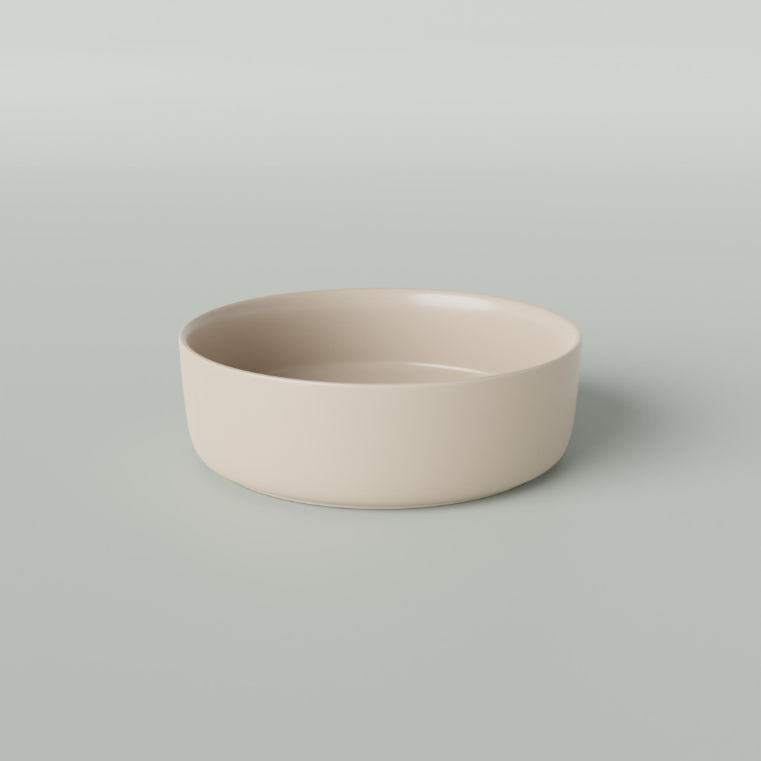 Marquis Shortland 1200mm Wall Hung Vanity - Pale Honey - SHORTLAND 3 + Paco Basin