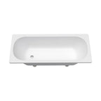 Parisi Envy 1600 Inset Bath - Gloss White - PB16070E