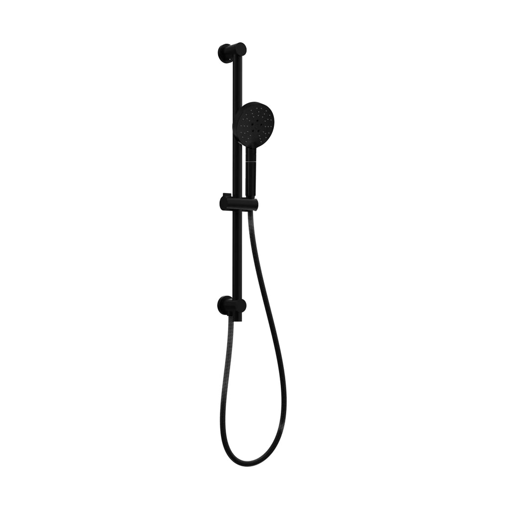 Parisi Envy II Hand Shower with Sliding Rail - Matte Black - P2.SR.02