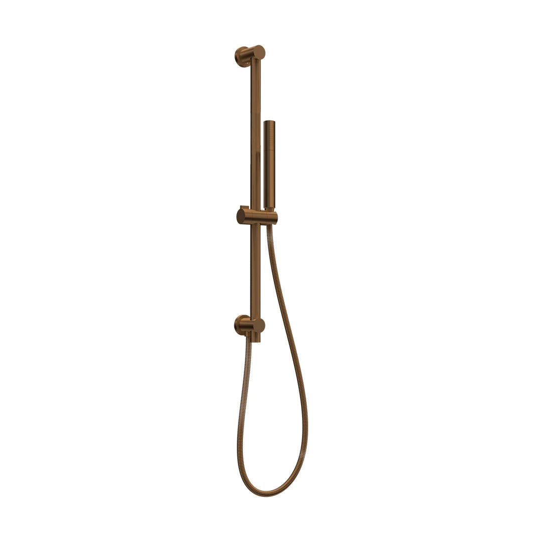 Parisi Envy II Hand Shower with Sliding Rail - Matte Bronze - P2.SR.48