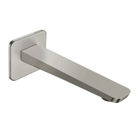 Parisi Float 180mm Wall Bath Spout - Brushed Nickel