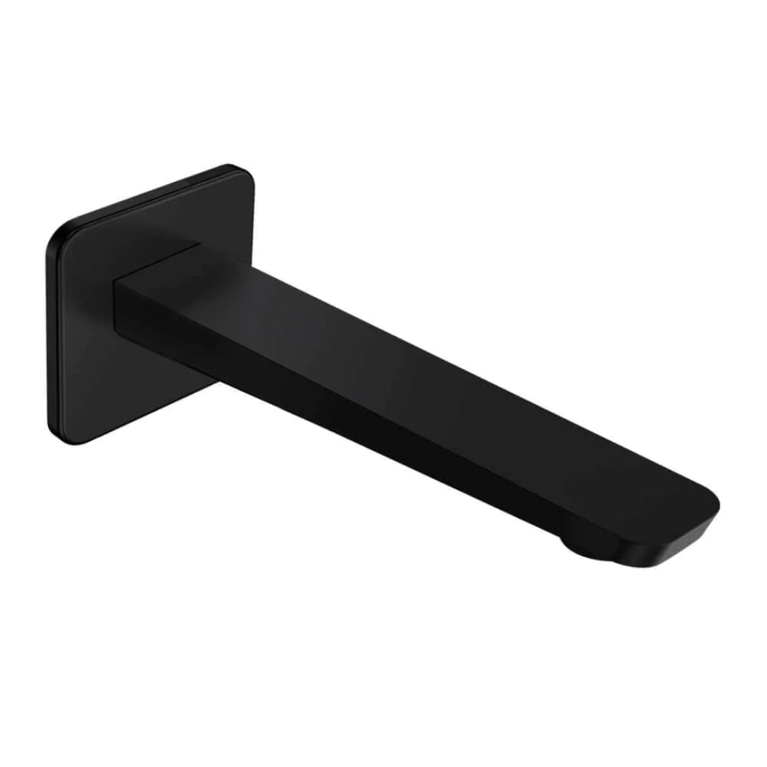 Parisi Float 180mm Wall Bath Spout - Matte Black - FL.02WF180.02