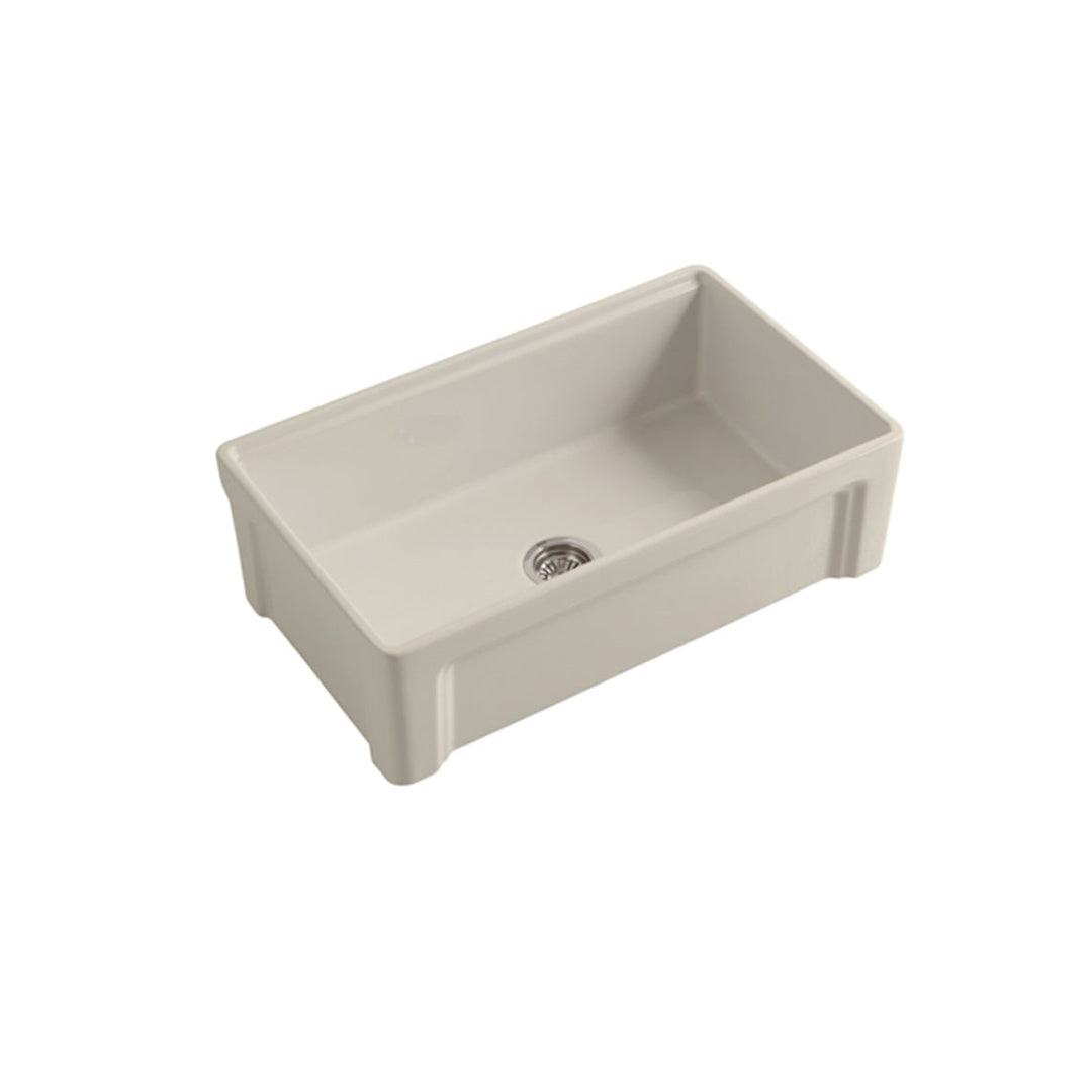Parisi Cornice Single Bowl Sink 840mm - Pergamon - SMTOS33S.12