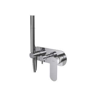 Parisi Ellisse II Wall Mixer with 2-Way Diverter with Handshower - Chrome - EE2.04-D2E-A