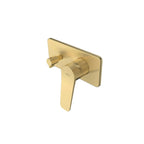 Parisi Float Wall Mixer with 2-Way Diverter - Brushed Brass - FL.04F.46