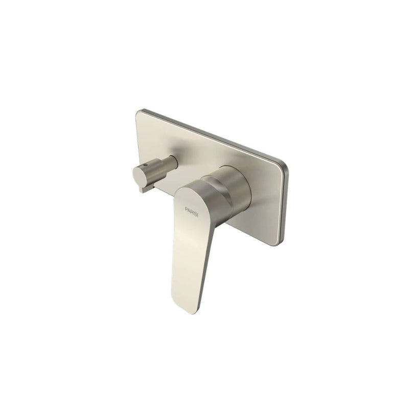 Parisi Float Wall Mixer with 2-Way Diverter - Brushed Nickel
