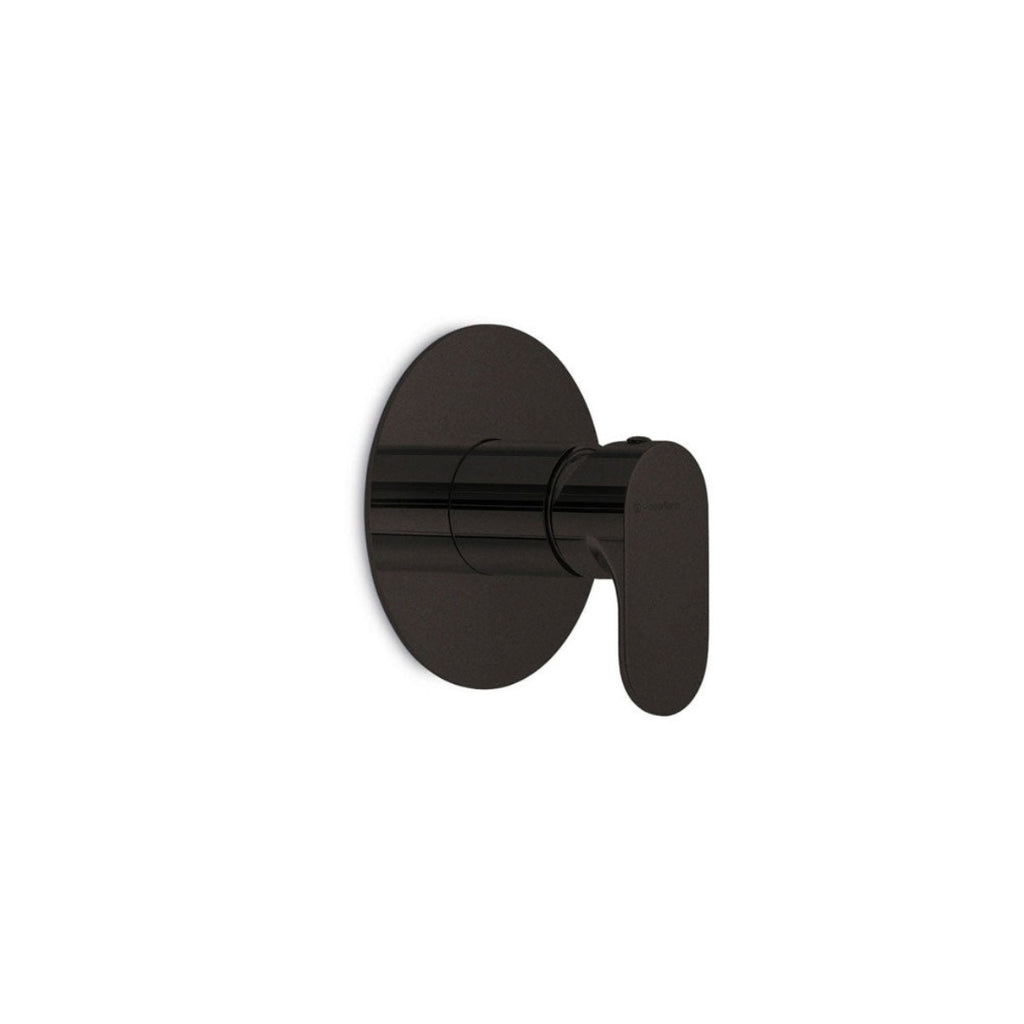 Parisi Linfa II Wall Diverter Mixer - Matte Black - 69475Q.02.093