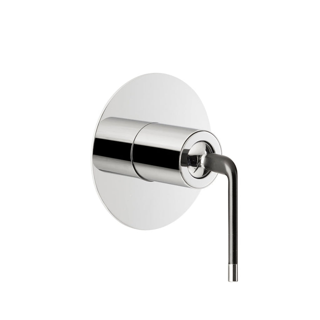 Parisi O'Rama Wall Mixer - Chrome with Black Handle - 68476Q.05.093