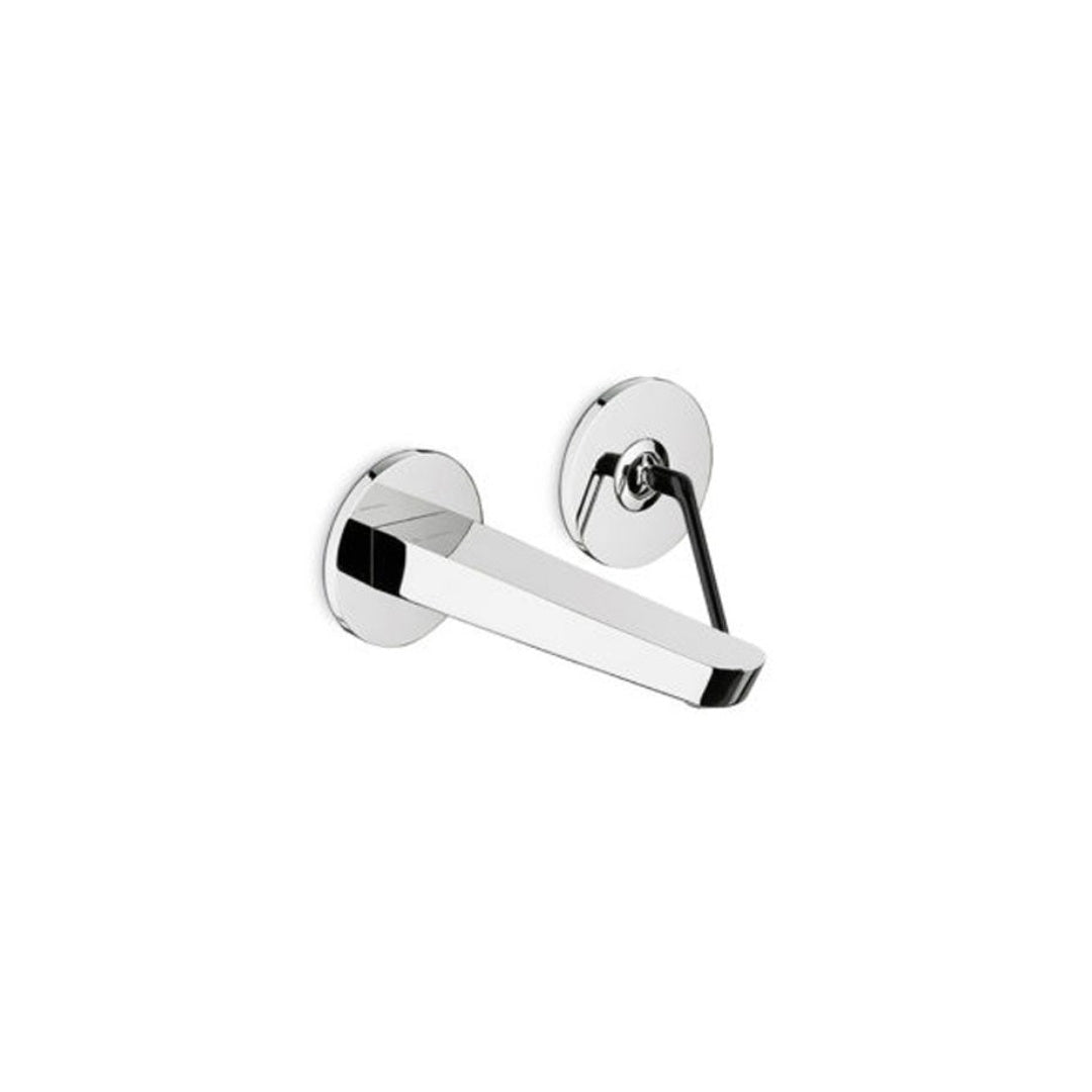 Parisi O'Rama Wall Mixer - Chrome with Matt Black Handle - 68430Q.05.093