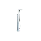 Parisi Quadro Bath Filler, Diverter & Hand Shower - Chrome - QQ.08-D2F