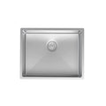 Parisi Quadro Single Bowl Sink 550mm - Stainless Steel - PK5544