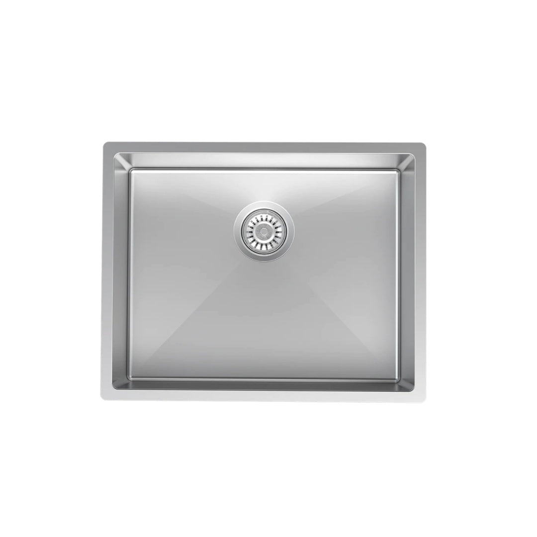 Parisi Quadro Single Bowl Sink 550mm - Stainless Steel - PK5544