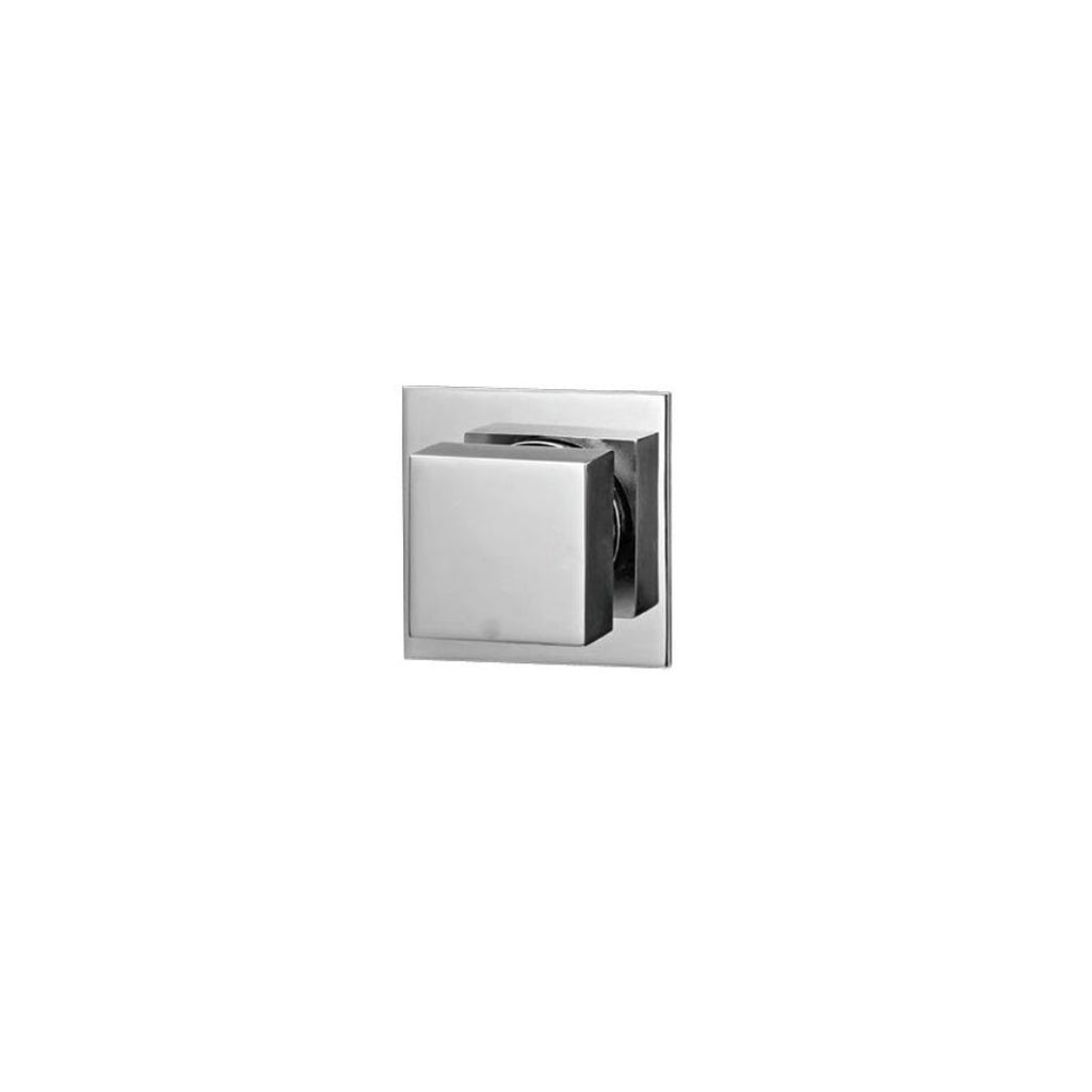 Parisi Quadro Wall Mixer Small Plate - Chrome - QQ.05QF