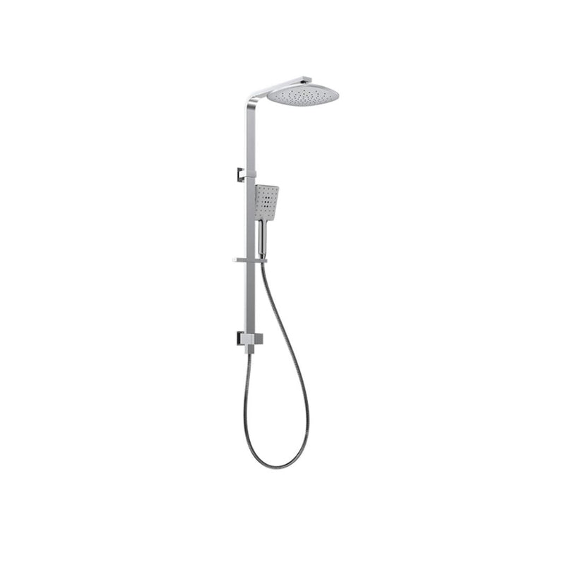 Parisi Quasar II Shower Column with Sliding Rail - Chrome