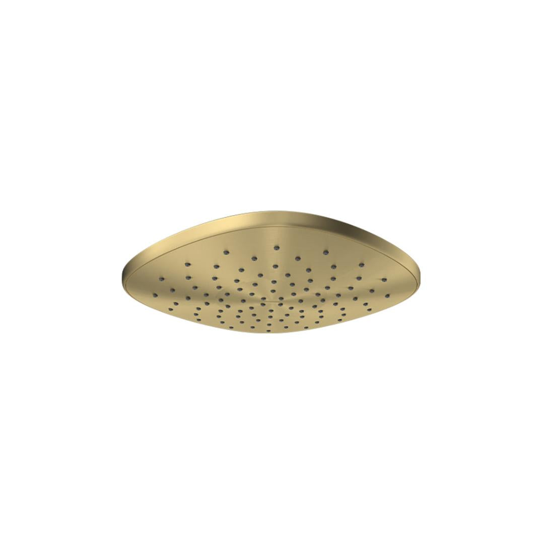 Parisi Quasar II Shower Head 240mm - Brushed Brass - Q2.SH.A240.46