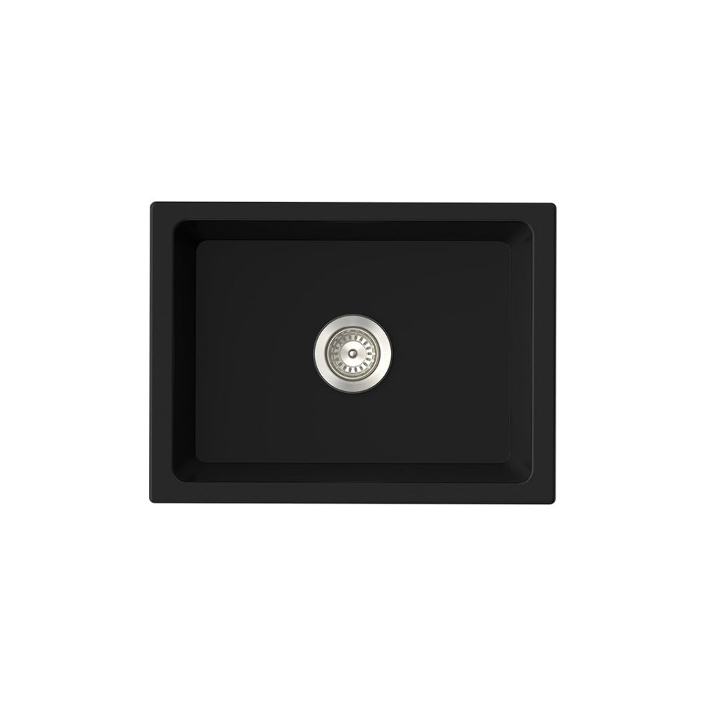 Parisi Rigolo Single Bowl Sink Reversible 610mm - Gloss Black - GA5120.02
