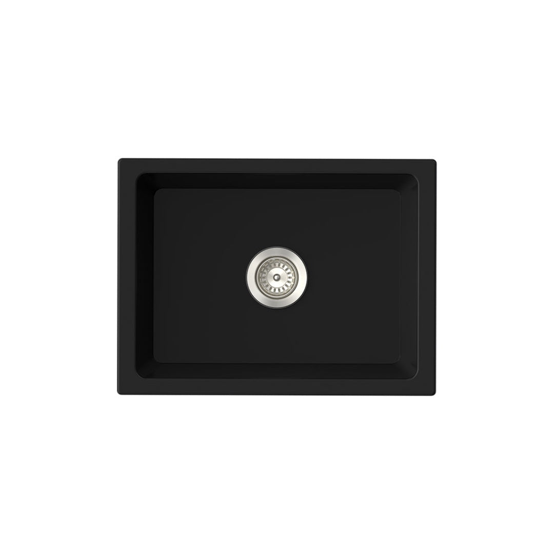 Parisi Rigolo Single Bowl Sink Reversible 610mm - Gloss Black - GA5120.02
