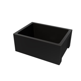 Parisi Rigolo Single Bowl Sink Reversible 610mm - Matt Black - GA5120.22