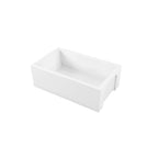 Parisi Rigolo Single Bowl Sink Reversible 760mm - Gloss White - GA5119