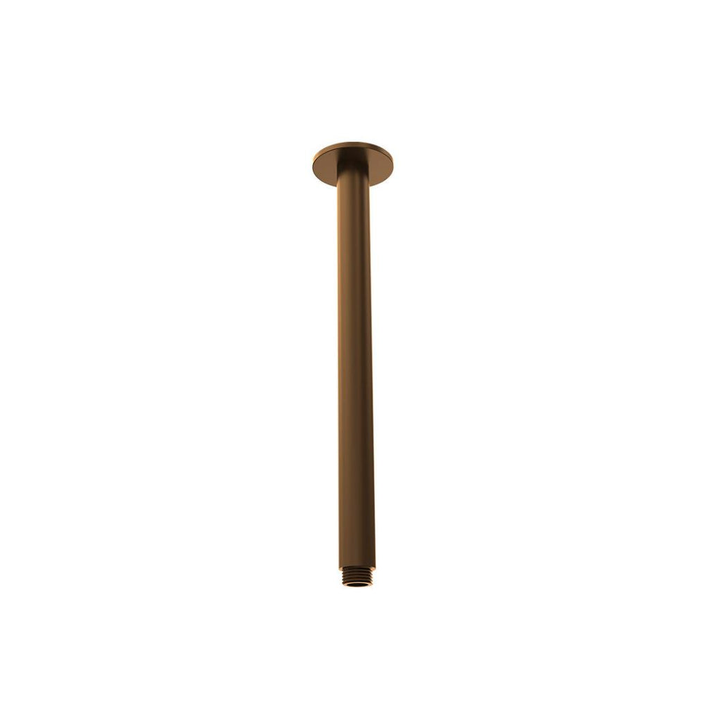 Parisi Tondo Ceiling Shower Arm 300mm - Matte Bronze - TO.SA.1C300.48