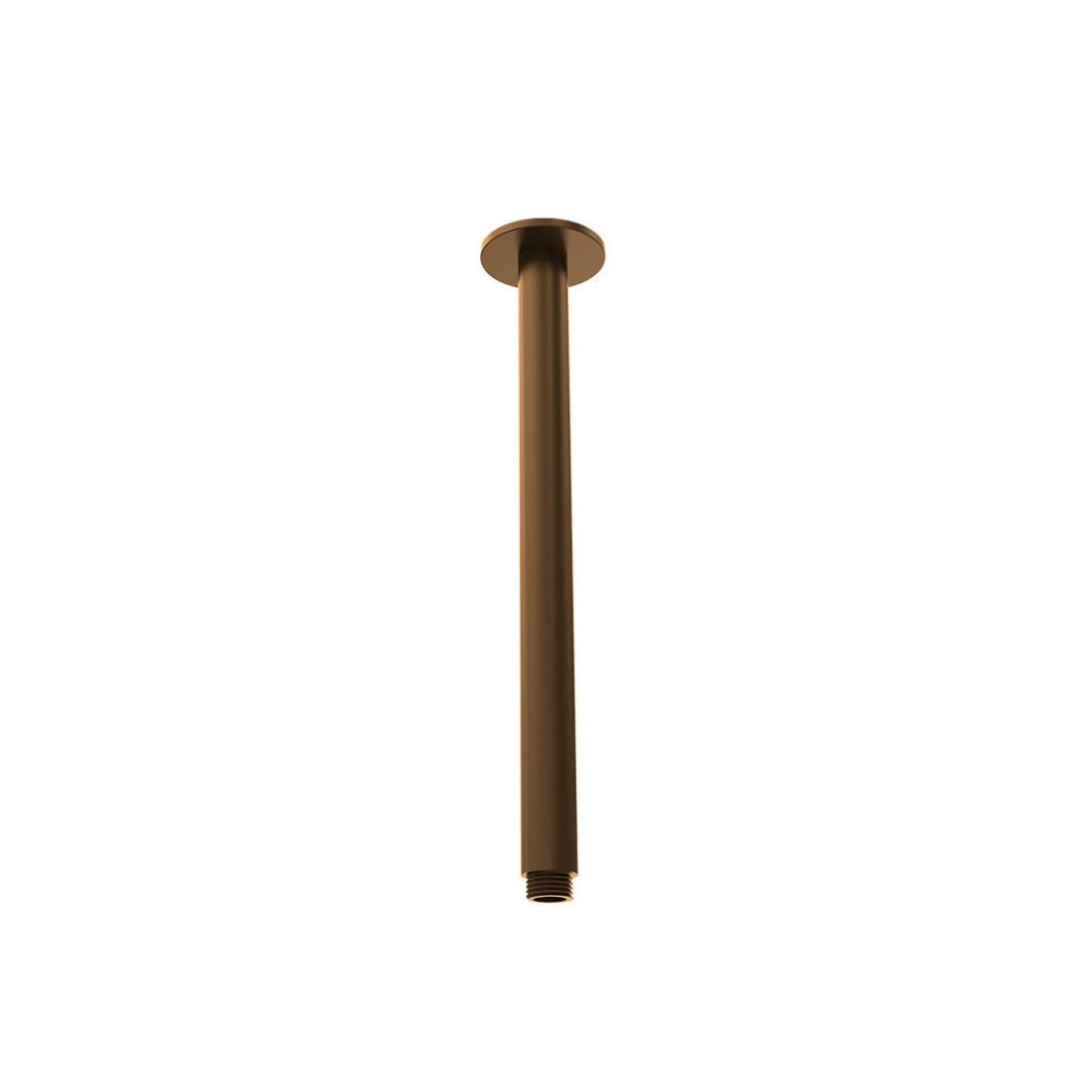 Parisi Tondo Ceiling Shower Arm 300mm - Matte Bronze - TO.SA.1C300.48