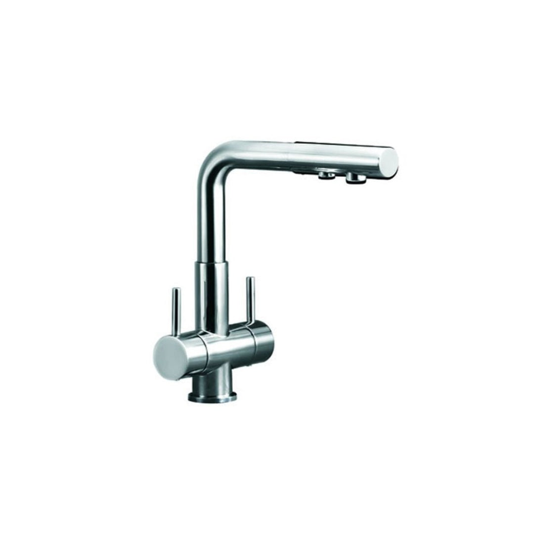 Parisi Tondo Dual Kitchen Mixer - Chrome - TO.07-1HT