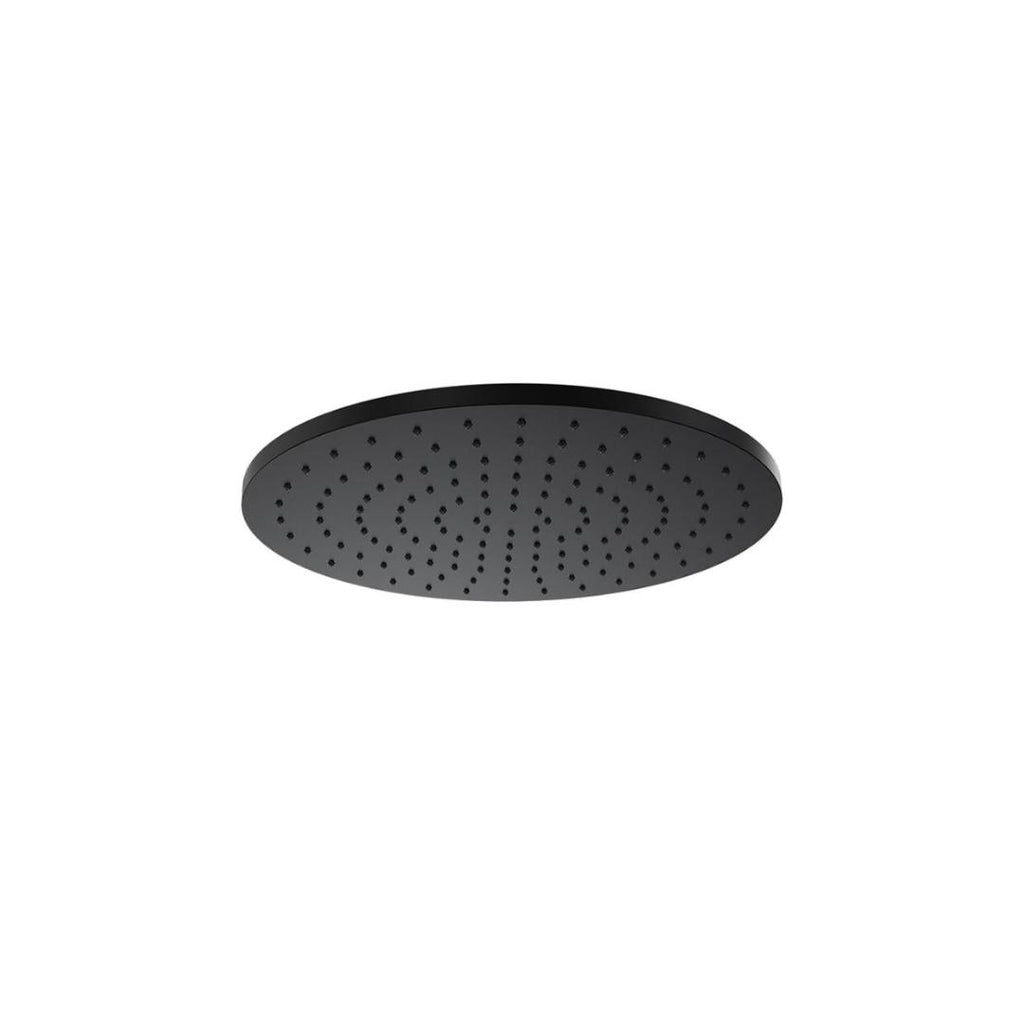 Parisi Tondo Round Shower Head 300mm (ABS) - Matte Black - TO.SH.A300.02