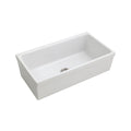 Parisi Veneto Single Bowl Sink 900mm - Gloss White - SMQ536