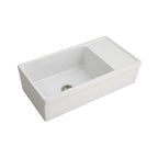 Parisi Veneto Single Bowl Sink 900mm with Drain Shelf - SMQ540