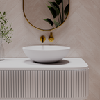 Pietra Bianca Pearl Above Counter Basin - Ivory