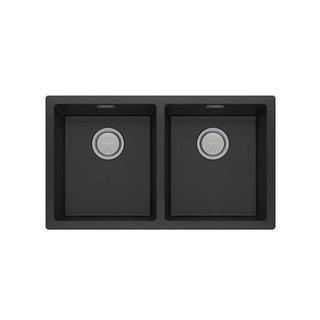 Phoenix 5000 Series Double Bowl Sink - Matte Black - 312-2002-10