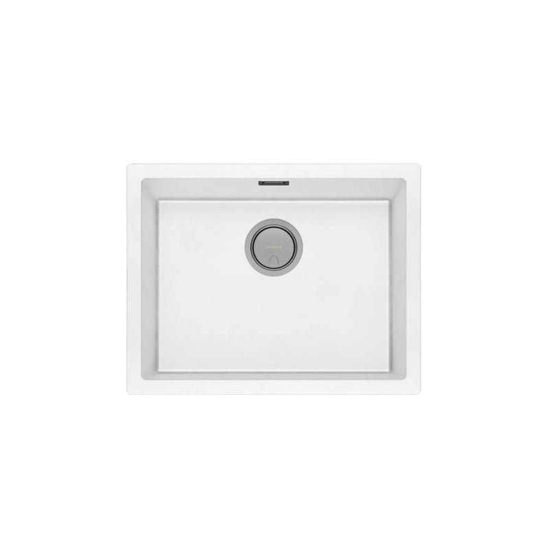 Phoenix 5000 Series Large Single Bowl Sink - Matte White