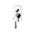 Phoenix Nostalgia Shower- Bath Diverter Mixer - Chrome - NS791 CHR