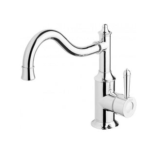 Phoenix Nostalgia Sink Mixer 220mm Shepherds Crook - Chrome - NS738 CHR