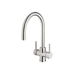 Phoenix Vivid Filtered Sink Mixer Gooseneck 220mm w- Filters - Chrome - V737 CHR