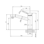 Phoenix Vivid Sink Mixer - Chrome - V730 CHR