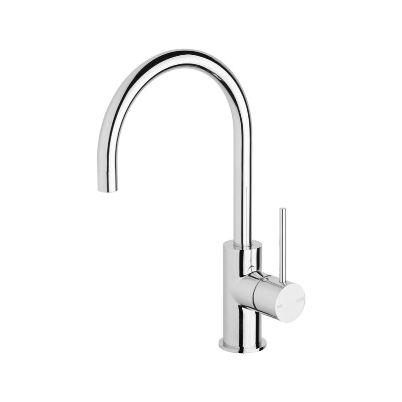 Phoenix Vivid Slimline Sink Mixer 160mm Gooseneck - Chrome