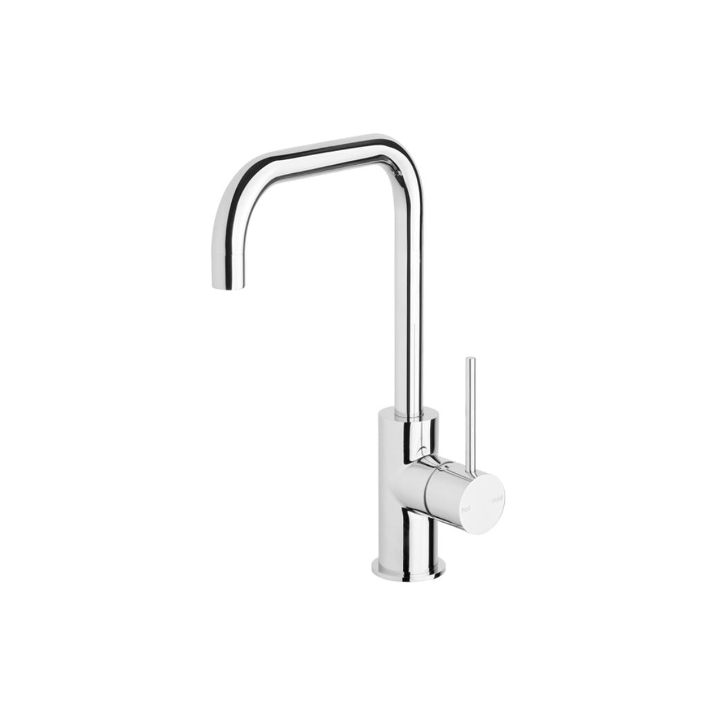 Phoenix Vivid Slimline Squareline Sink Mixer 160mm - Chrome - VS732 CHR