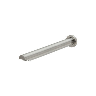Phoenix Vivid Wall Bath Spout 32 x 300mm Angled - Brushed Nickel - V817 BN