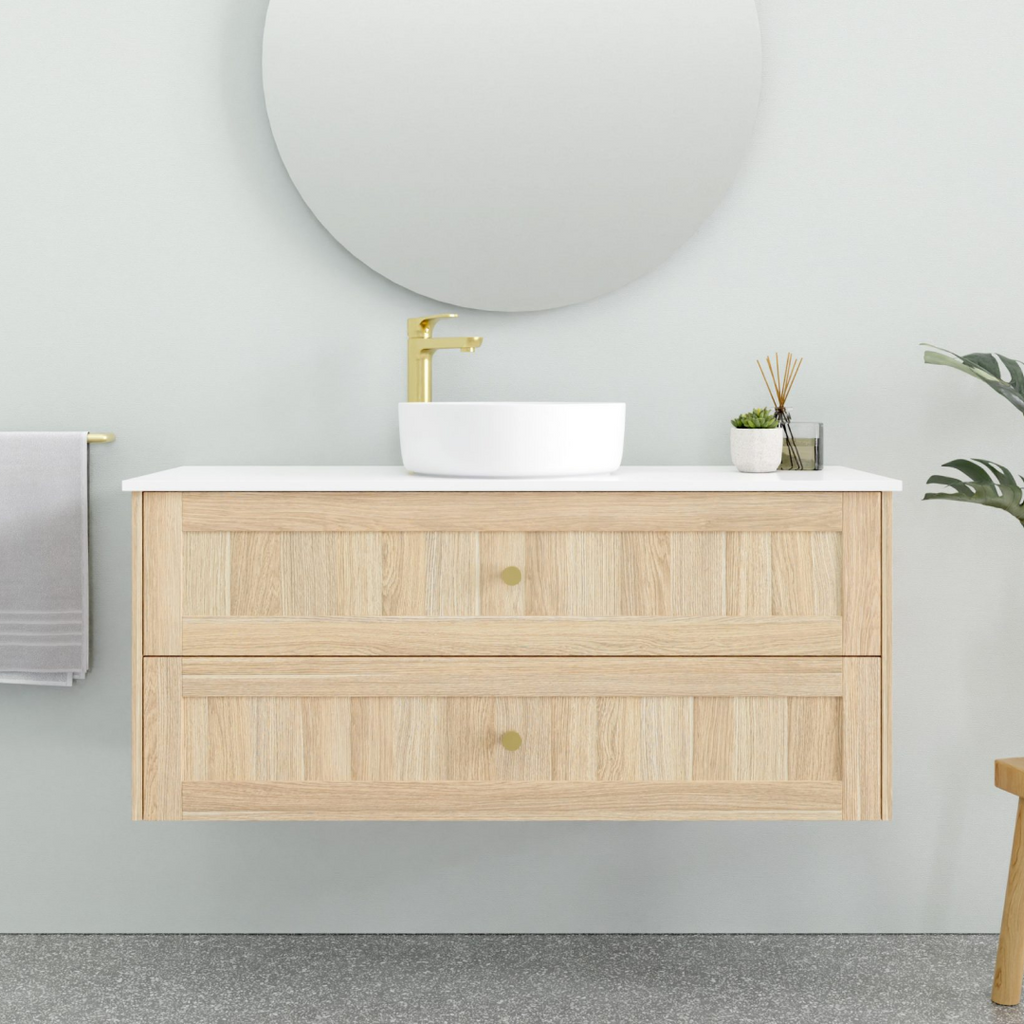 Marquis Pier Wall Hung Vanity with Symphony Top & Basin -  750mm - Pier 2