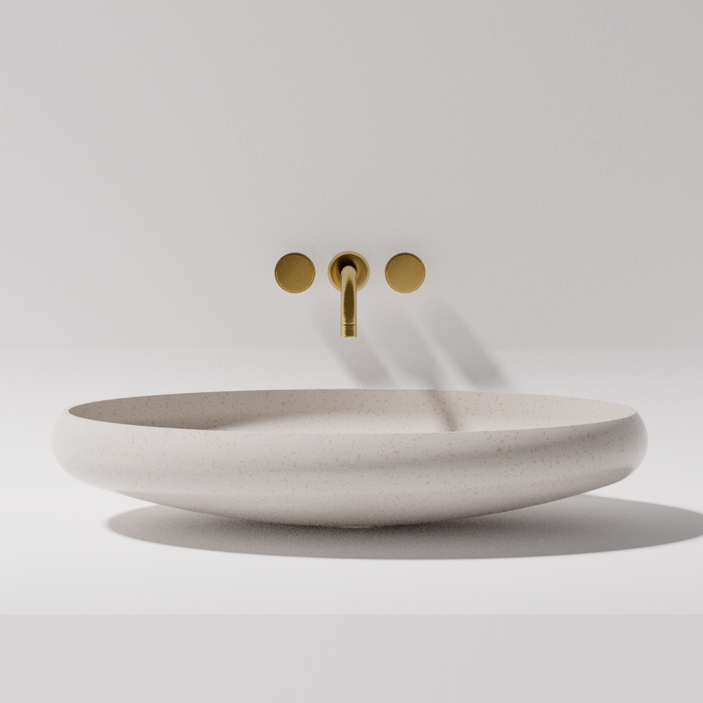 Pietra Bianca Piero Above Counter Basin - White Onyx - PB3013-WO