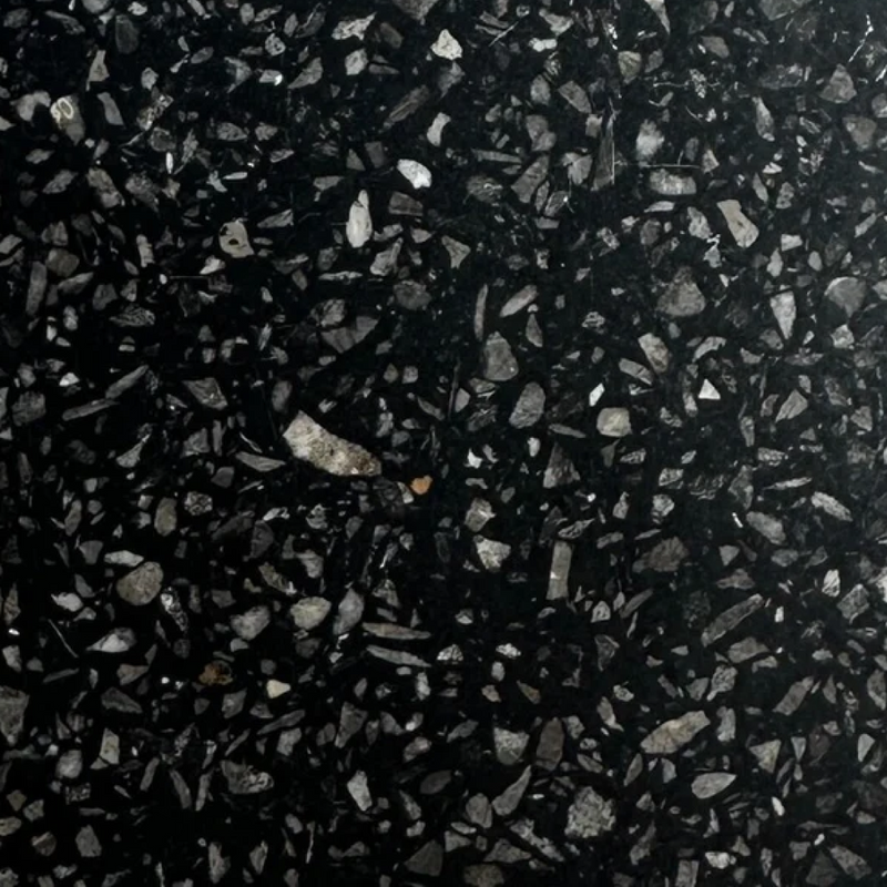 Pietra Bianca Autumn 1700mm Freestanding Bath - Black